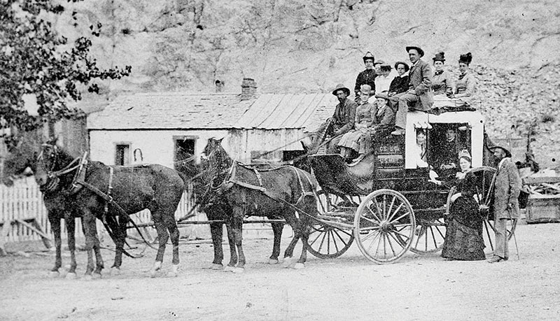 Barlow Sanderson Stage Route colorado historical society F 15462